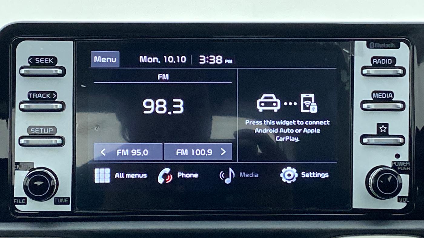 2022 KIA SONET HTX 1.5 DIESEL, Diesel, Manual, 7,970 km, Infotainment System