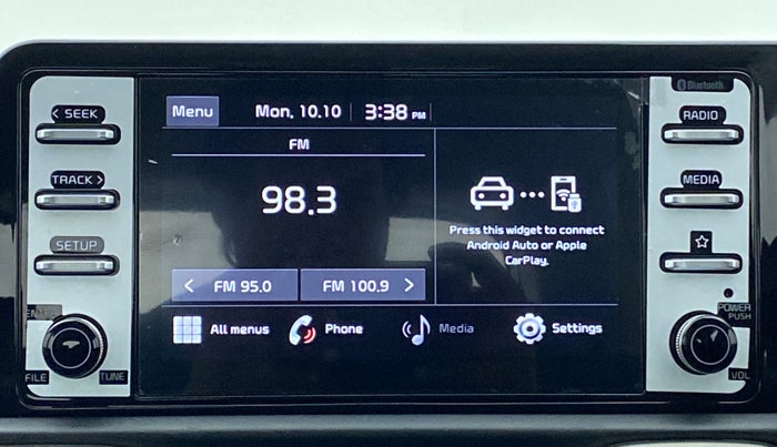 2022 KIA SONET HTX 1.5 DIESEL, Diesel, Manual, 7,970 km, Infotainment System