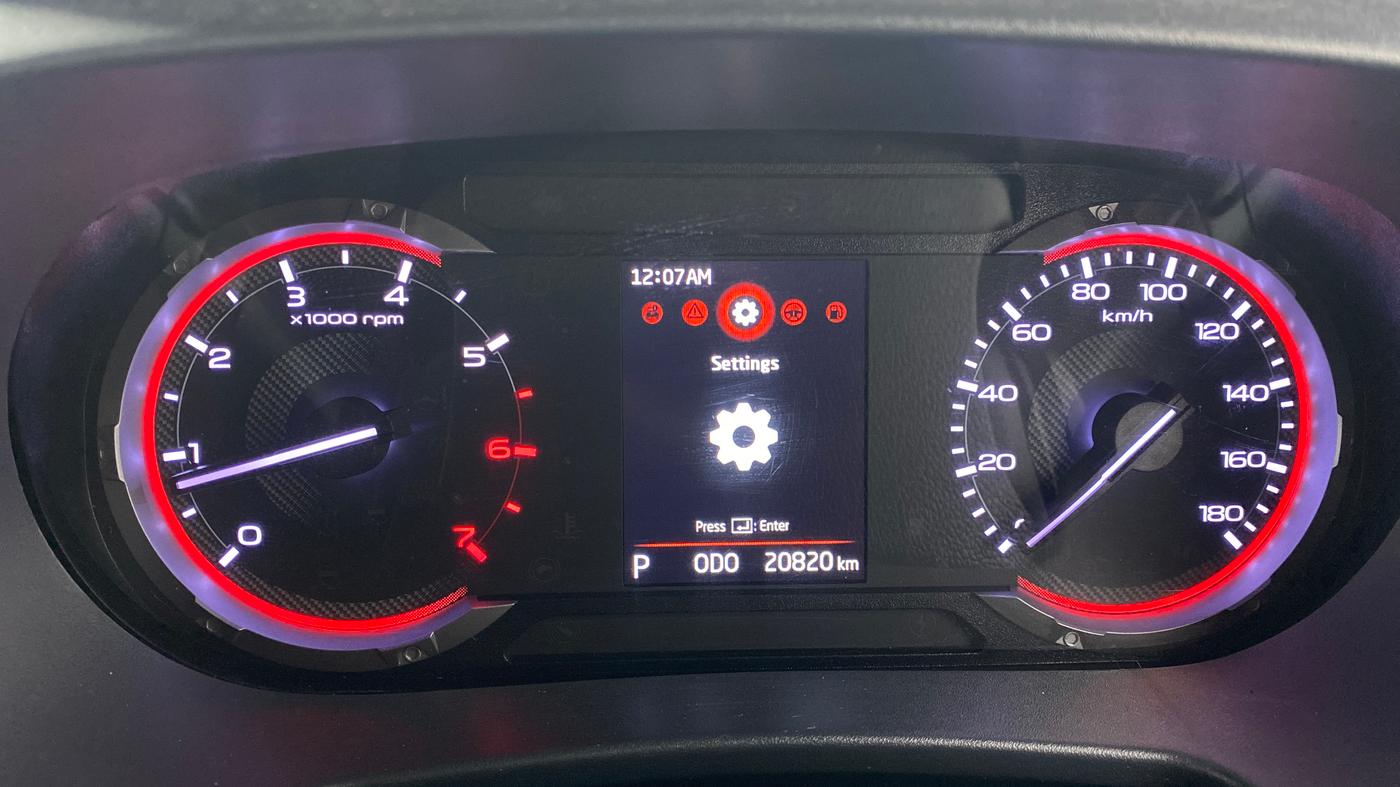 2022 Mahindra Thar LX PETROL HT 4WD AT, Petrol, Automatic, 20,807 km, Odometer Image