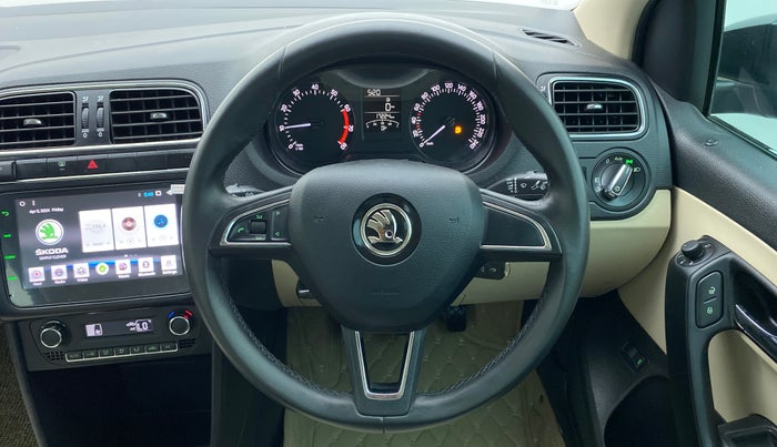 2021 Skoda Rapid STYLE TSI, Petrol, Manual, 17,224 km, Steering Wheel Close Up