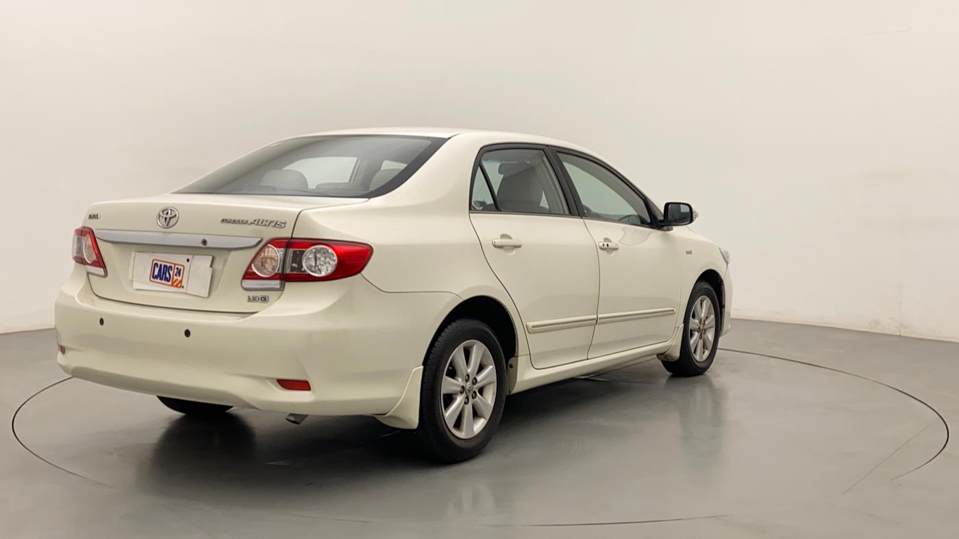 2012 Toyota Corolla Altis GL PETROL, Petrol, Manual, 76,628 km, Right Back Diagonal