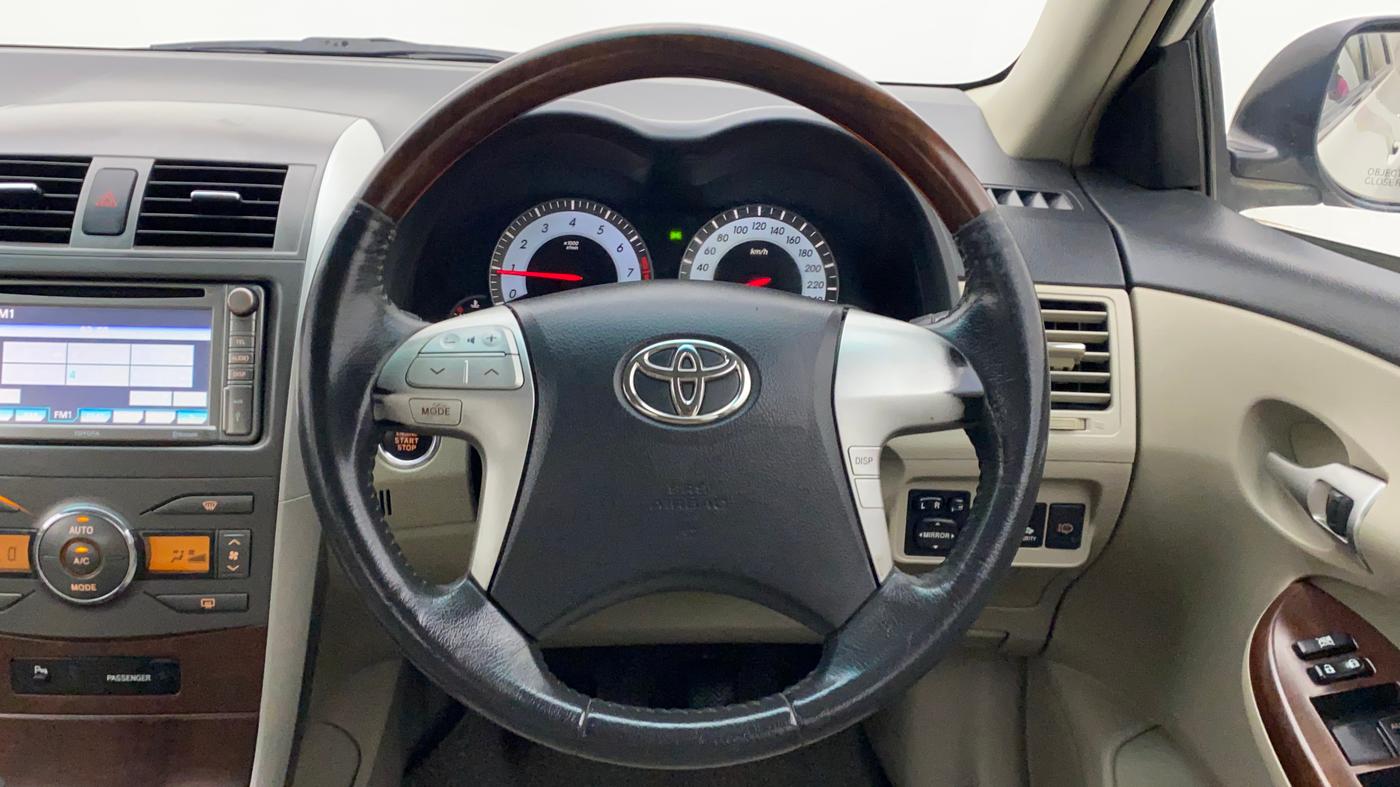 2012 Toyota Corolla Altis GL PETROL, Petrol, Manual, 76,628 km, Steering Wheel Close Up