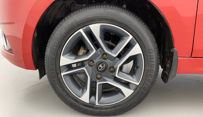 2018 Tata TIGOR XZ (O) PETROL, Petrol, Manual, 28,030 km, Left Front Wheel