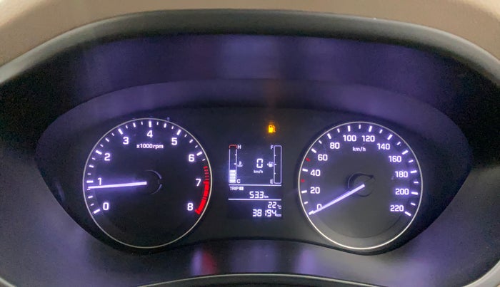 2017 Hyundai Elite i20 MAGNA EXECUTIVE 1.2, Petrol, Manual, 38,194 km, Odometer Image