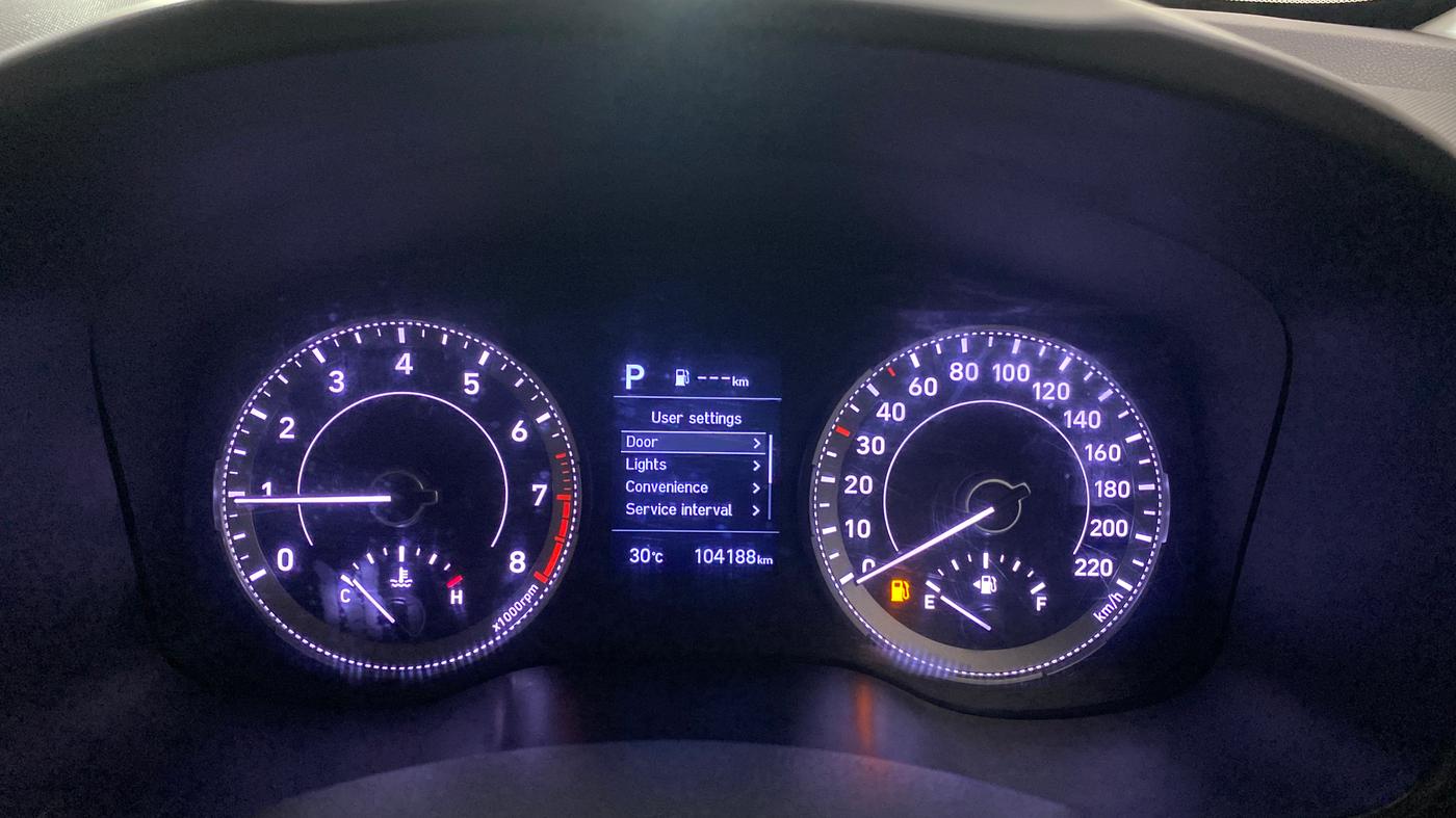 2020 Hyundai VENUE SX PLUS 1.0 TURBO DCT, Petrol, Automatic, 1,04,187 km, Odometer Image