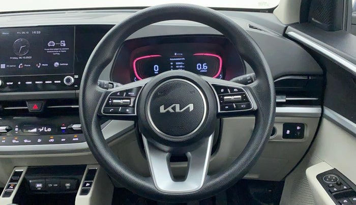 2022 KIA CARENS PRESTIGE PLUS 1.4 PETROL 7 STR, Petrol, Manual, 11,665 km, Steering Wheel Close Up