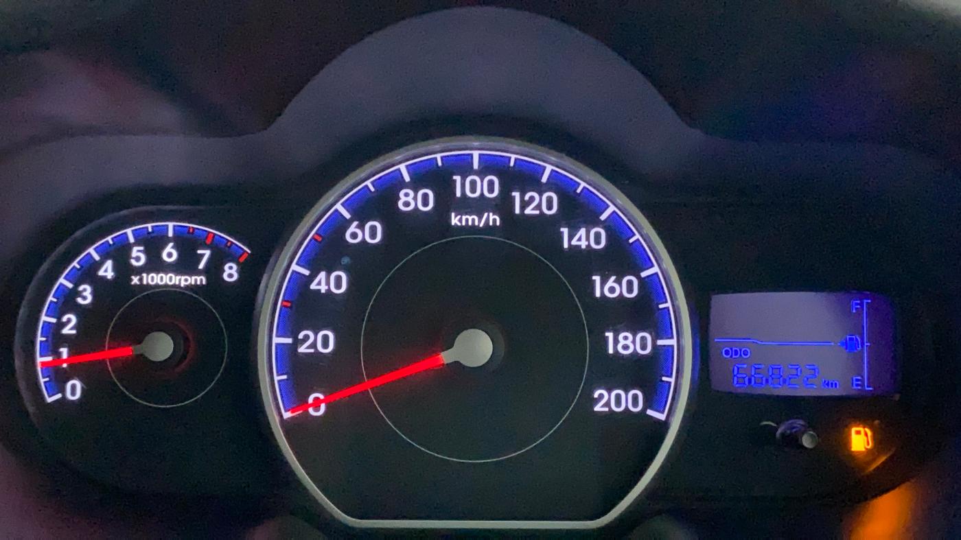 2011 Hyundai i10 MAGNA 1.2, Petrol, Manual, 66,818 km, Odometer Image