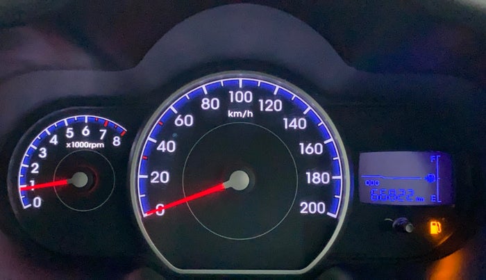2011 Hyundai i10 MAGNA 1.2, Petrol, Manual, 66,818 km, Odometer Image