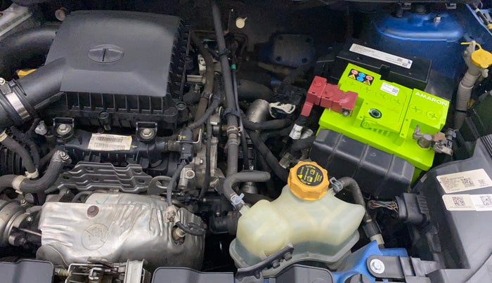 2020 Tata NEXON XZ PETROL, Petrol, Manual, 90,653 km, Engine View - Left