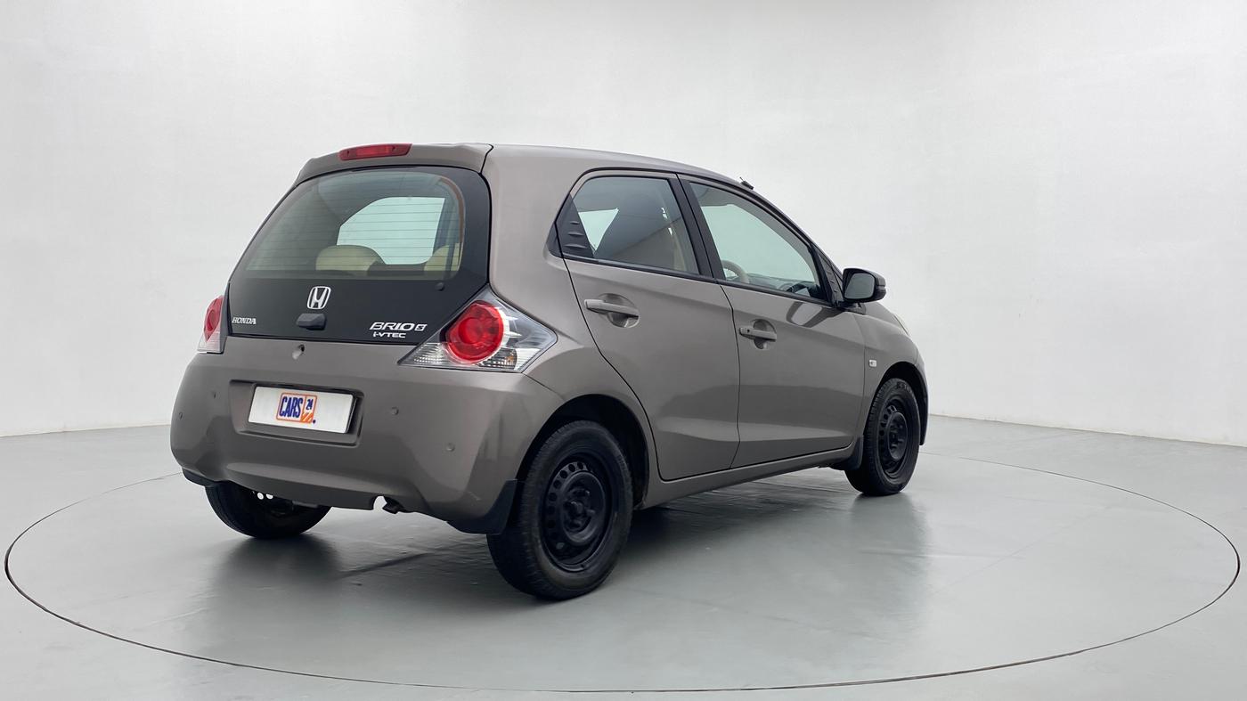 2015 Honda Brio 1.2 S MT I VTEC, Petrol, Manual, 51,078 km, Right Back Diagonal