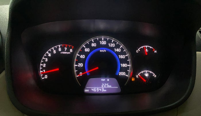 2014 Hyundai Grand i10 MAGNA 1.2 KAPPA VTVT, Petrol, Manual, 46,921 km, Odometer Image