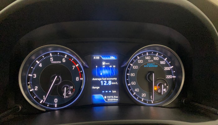 2019 Maruti Ertiga ZXI SHVS, Petrol, Manual, 55,697 km, Odometer Image