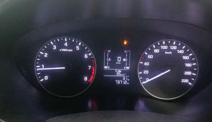 2016 Hyundai Elite i20 SPORTZ 1.2, Petrol, Manual, 73,712 km, Odometer Image