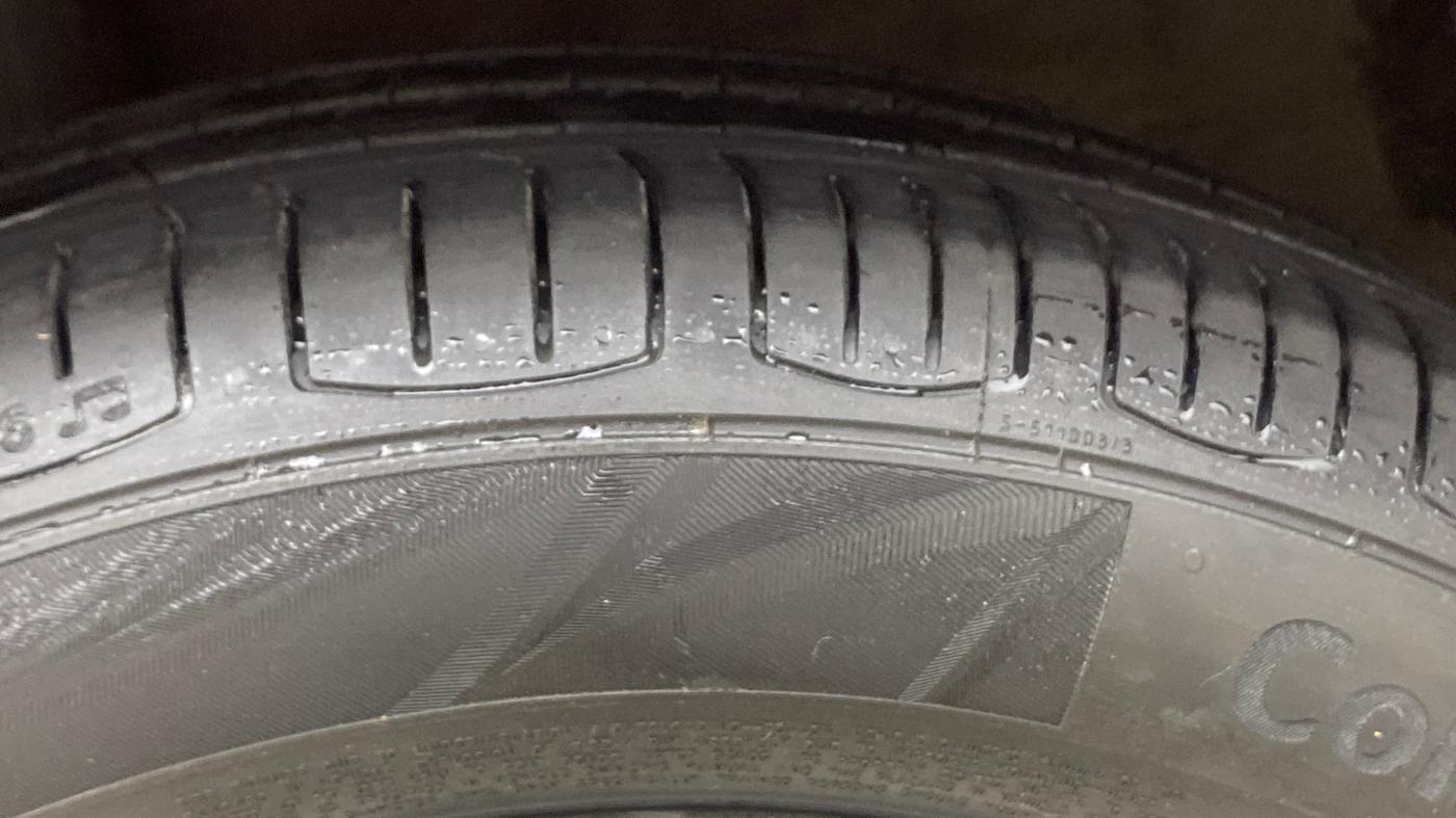 2020 Honda Amaze 1.2L I-VTEC VX, Petrol, Manual, 91,909 km, Right Rear Tyre Tread
