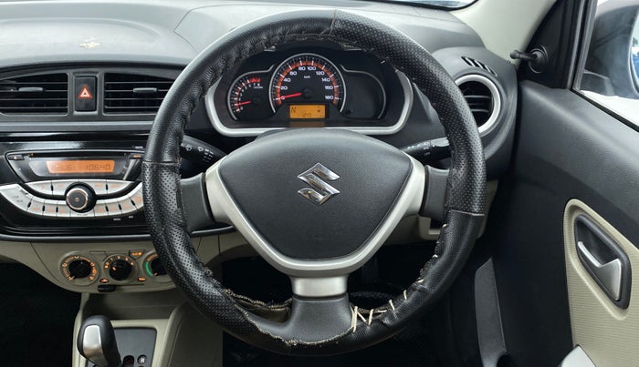 2016 Maruti Alto K10 VXI AMT P, Petrol, Automatic, 21,542 km, Steering Wheel Close Up