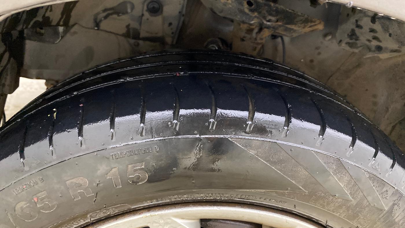 2015 Honda City 1.5L I-VTEC SV CVT, CNG, Automatic, 95,595 km, Left Front Tyre Tread