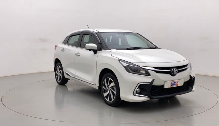 2022 Toyota Glanza V, Petrol, Manual, 12,971 km, Right Front Diagonal