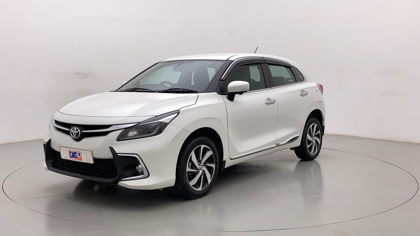 2022 Toyota Glanza V, Petrol, Manual, 12,971 km, Left Front Diagonal
