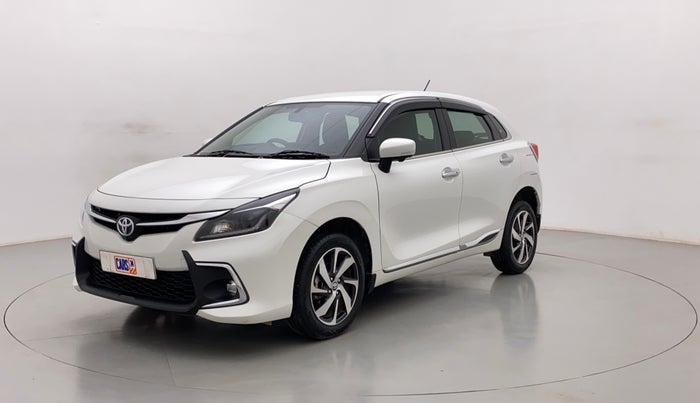 2022 Toyota Glanza V, Petrol, Manual, 12,971 km, Left Front Diagonal