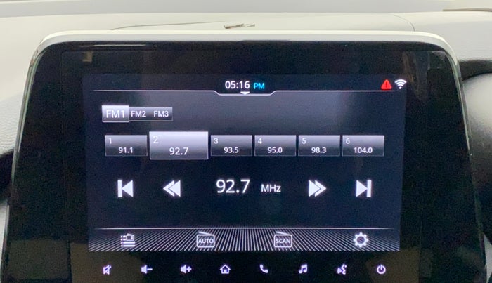 2022 Toyota Glanza V, Petrol, Manual, 12,971 km, Infotainment System