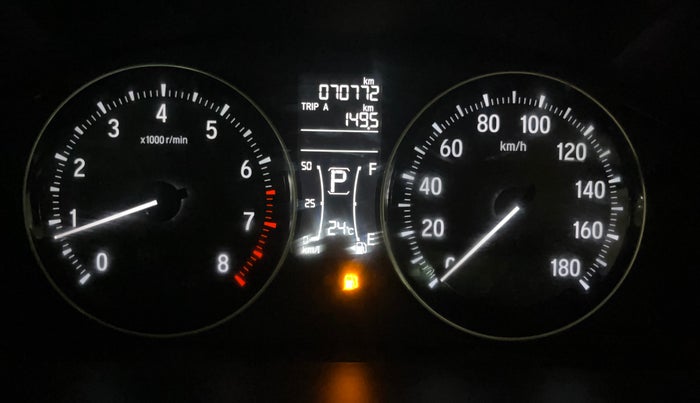 2020 Honda Amaze 1.2L I-VTEC V CVT, Petrol, Automatic, 70,764 km, Odometer Image