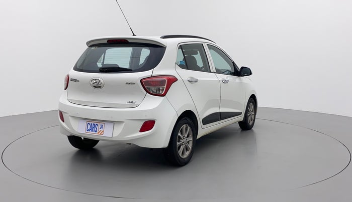 2016 Hyundai Grand i10 ASTA (O) 1.2 KAPPA VTVT, Petrol, Manual, 60,349 km, Right Back Diagonal