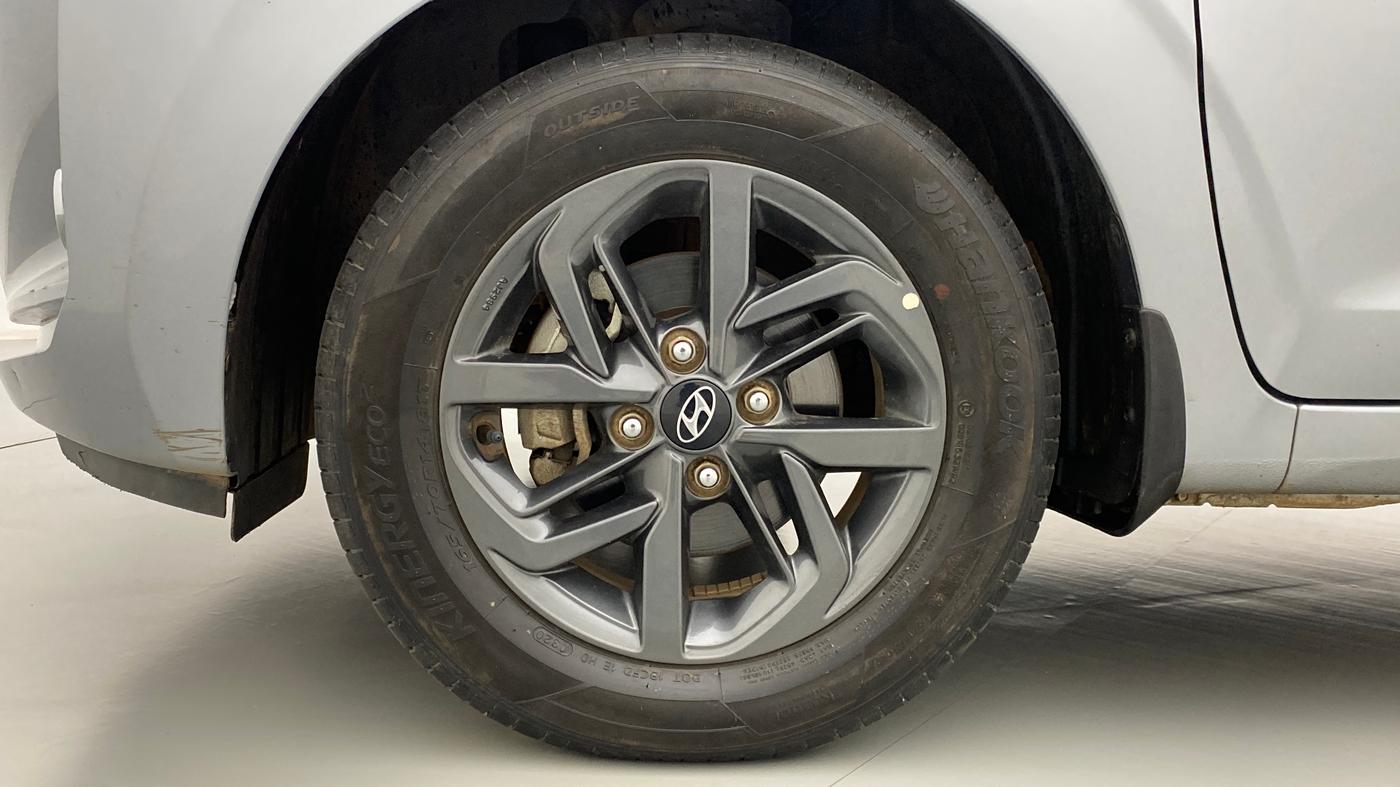 2020 Hyundai GRAND I10 NIOS SPORTZ PETROL, Petrol, Manual, 8,222 km, Left Front Wheel