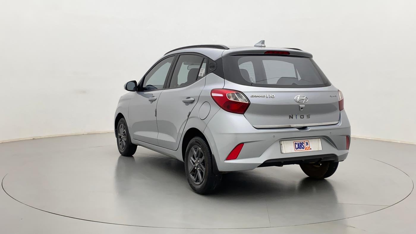 2020 Hyundai GRAND I10 NIOS SPORTZ PETROL, Petrol, Manual, 8,222 km, Left Back Diagonal