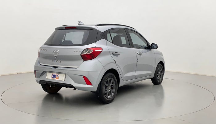 2020 Hyundai GRAND I10 NIOS SPORTZ PETROL, Petrol, Manual, 8,222 km, Right Back Diagonal