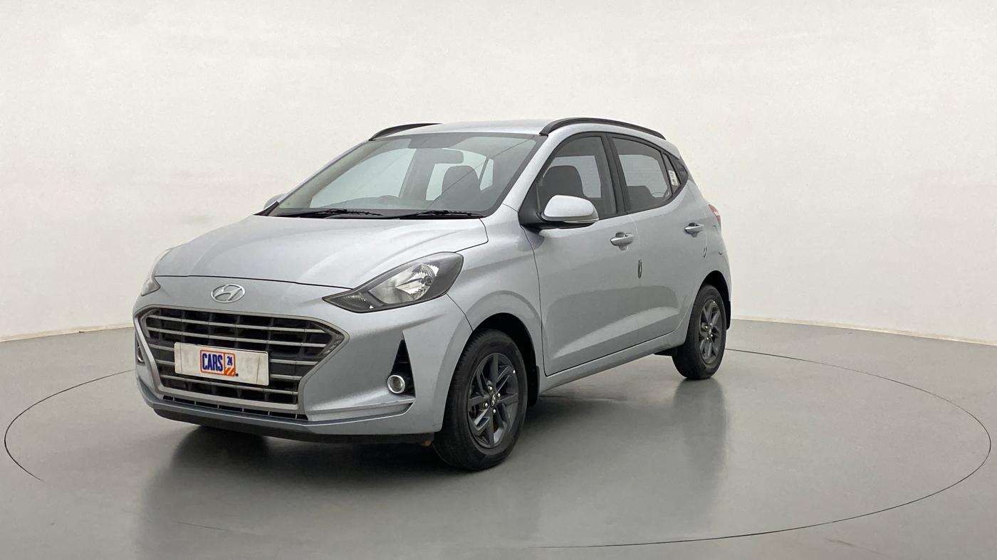 2020 Hyundai GRAND I10 NIOS SPORTZ PETROL, Petrol, Manual, 8,222 km, Left Front Diagonal