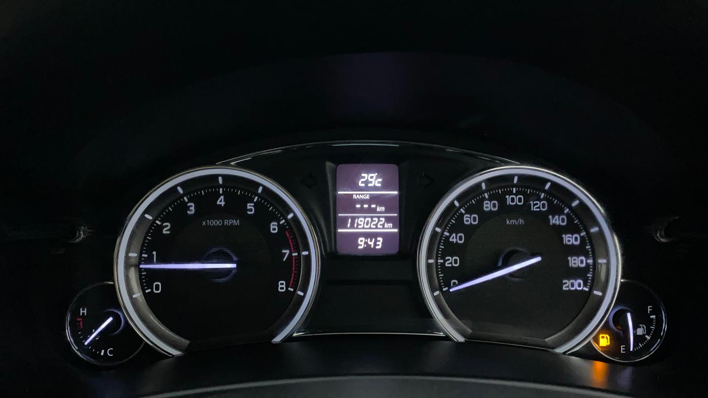 2015 Maruti Ciaz ZXI+, Petrol, Manual, 1,19,022 km, Odometer Image