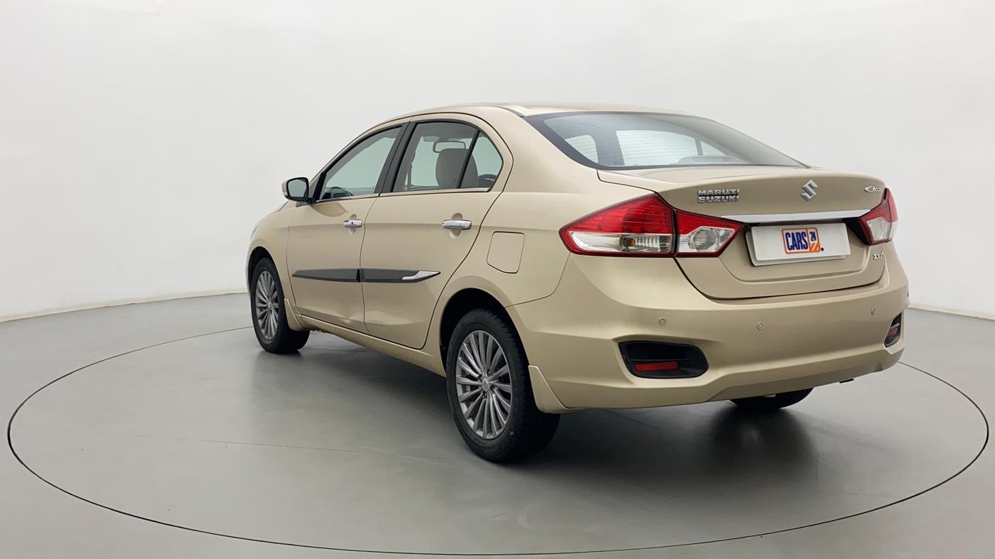 2015 Maruti Ciaz ZXI+, Petrol, Manual, 1,19,022 km, Left Back Diagonal