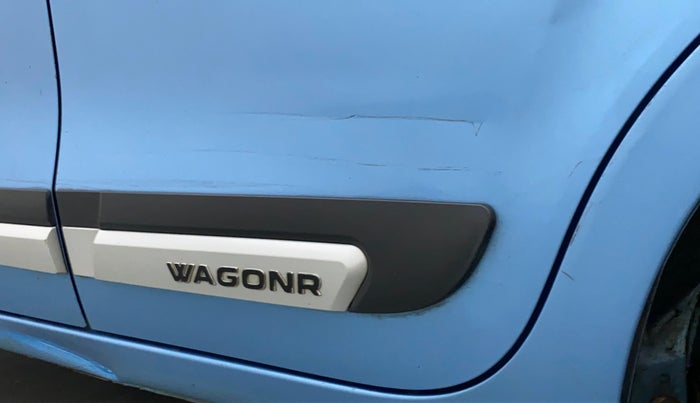 2021 Maruti New Wagon-R LXI CNG 1.0, CNG, Manual, 88,861 km, Rear left door - Minor scratches
