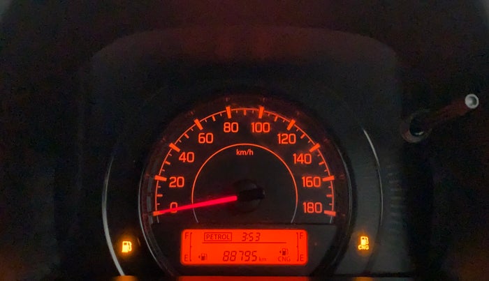2021 Maruti New Wagon-R LXI CNG 1.0, CNG, Manual, 88,861 km, Odometer Image