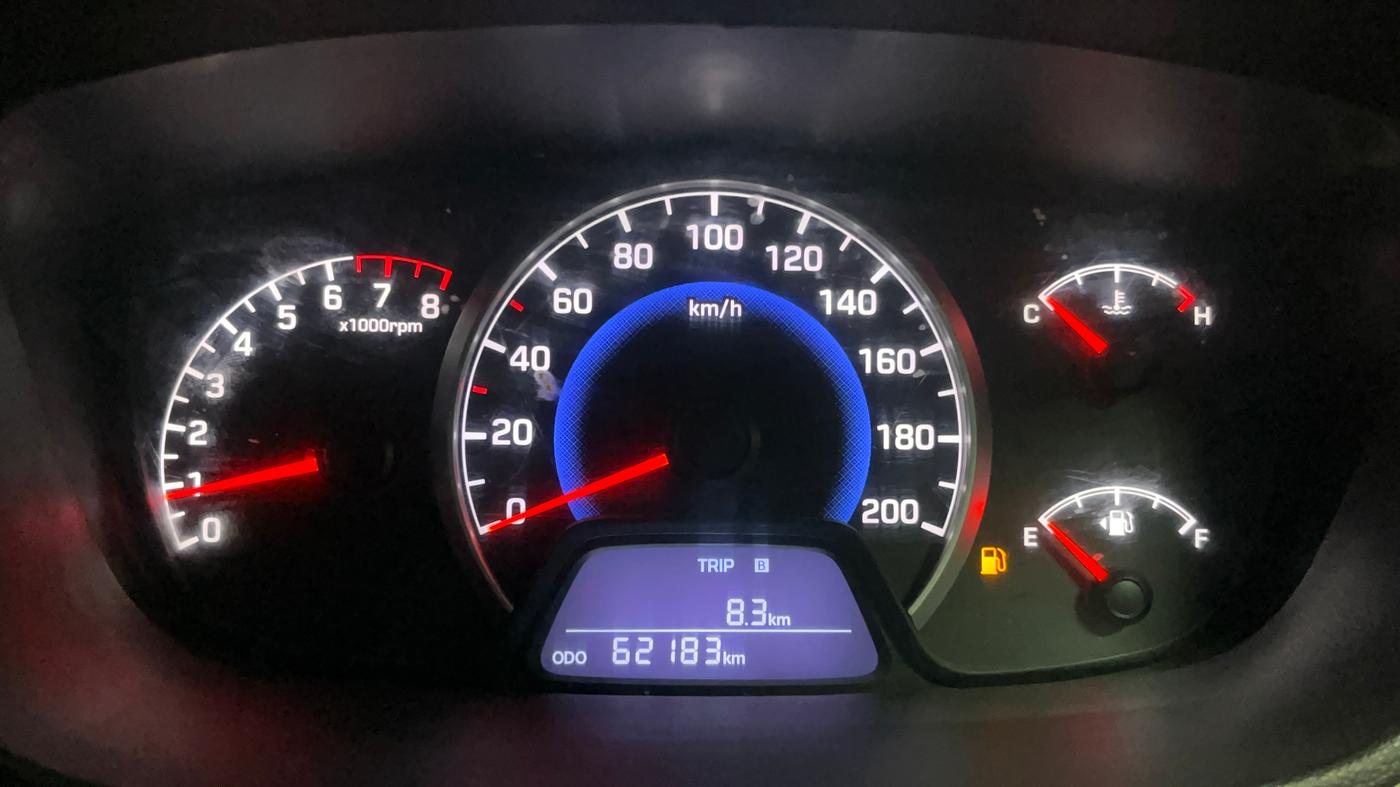 2017 Hyundai Grand i10 ERA 1.2 KAPPA VTVT, Petrol, Manual, 62,108 km, Odometer Image