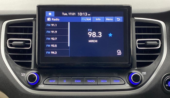 2021 Hyundai Verna SX 1.5 CRDI, Diesel, Manual, 28,834 km, Infotainment System