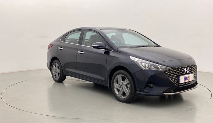 2021 Hyundai Verna SX 1.5 CRDI, Diesel, Manual, 28,834 km, Right Front Diagonal