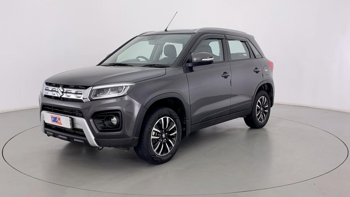 2022 Maruti BREZZA ZXI + SMART HYBRID, Petrol, Manual, 9,771 km, Left Front Diagonal