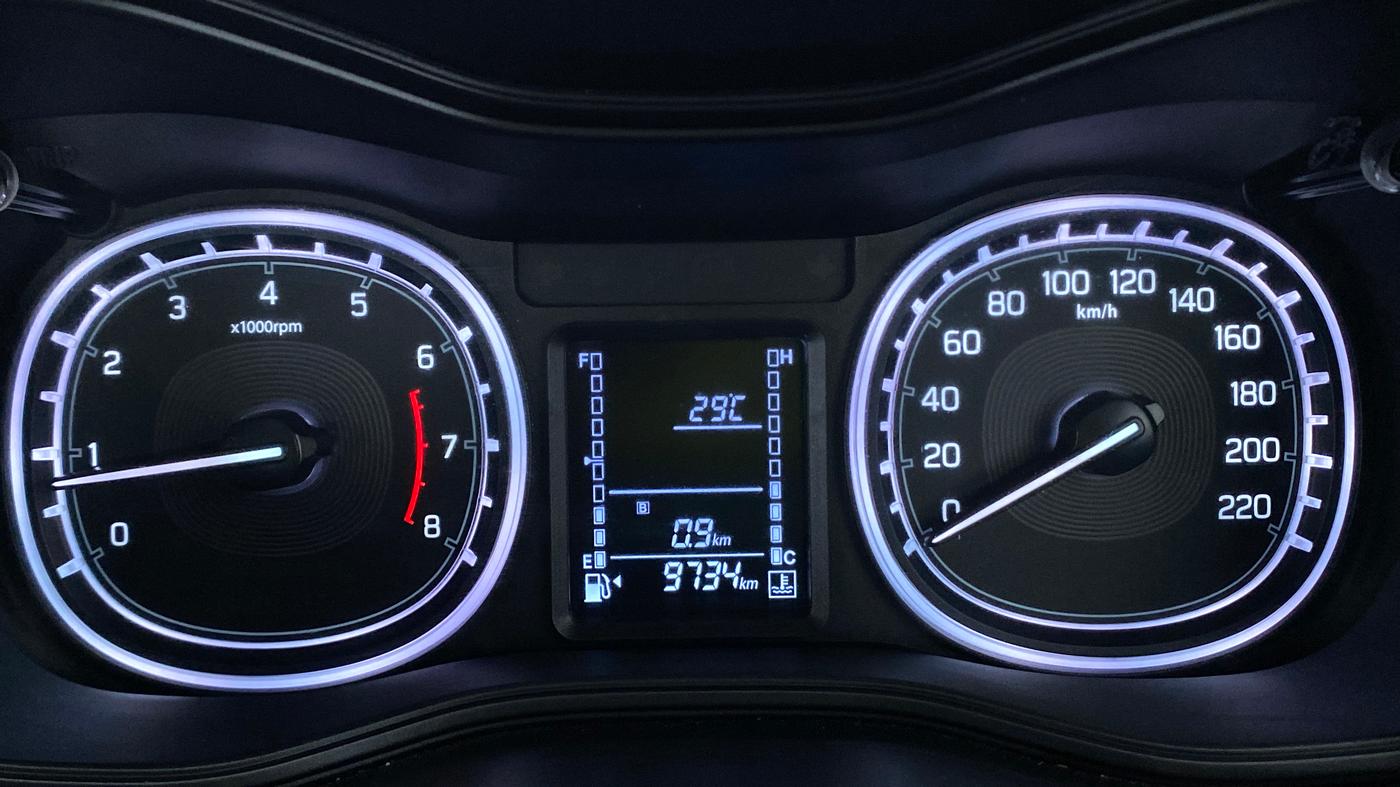 2022 Maruti BREZZA ZXI + SMART HYBRID, Petrol, Manual, 9,771 km, Odometer Image