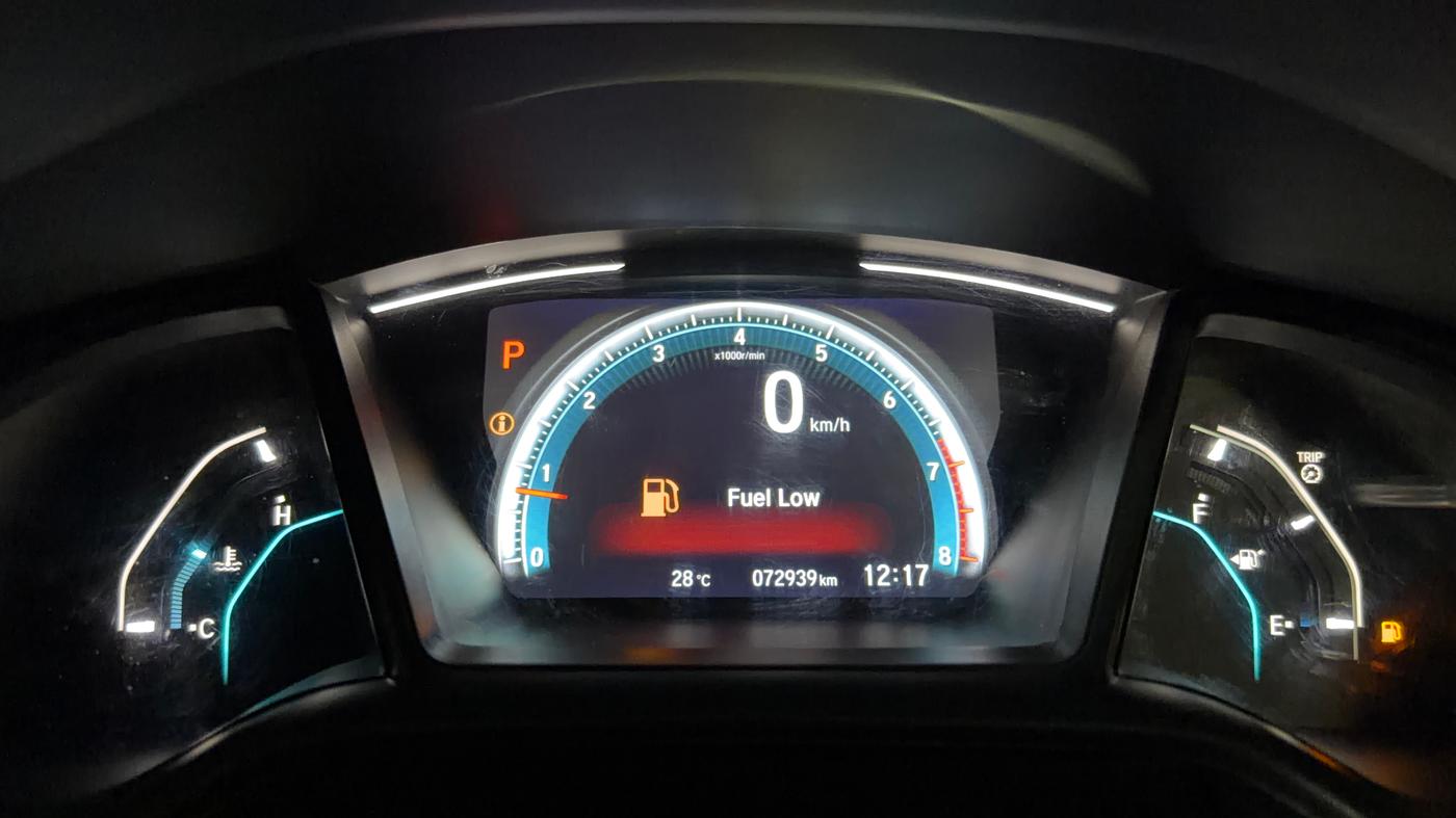 2019 Honda Civic 1.8L I-VTEC VX CVT, Petrol, Automatic, 72,924 km, Odometer Image
