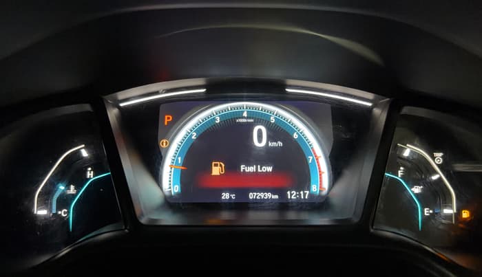 2019 Honda Civic 1.8L I-VTEC VX CVT, Petrol, Automatic, 72,924 km, Odometer Image