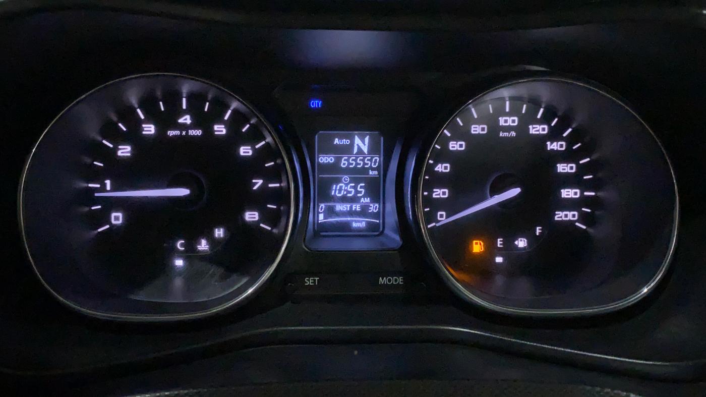2018 Tata NEXON XZA PLUS PETROL DUAL TONE, Petrol, Automatic, 66,115 km, Odometer Image