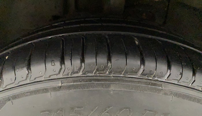 2018 Tata NEXON XZA PLUS PETROL DUAL TONE, Petrol, Automatic, 66,115 km, Left Front Tyre Tread