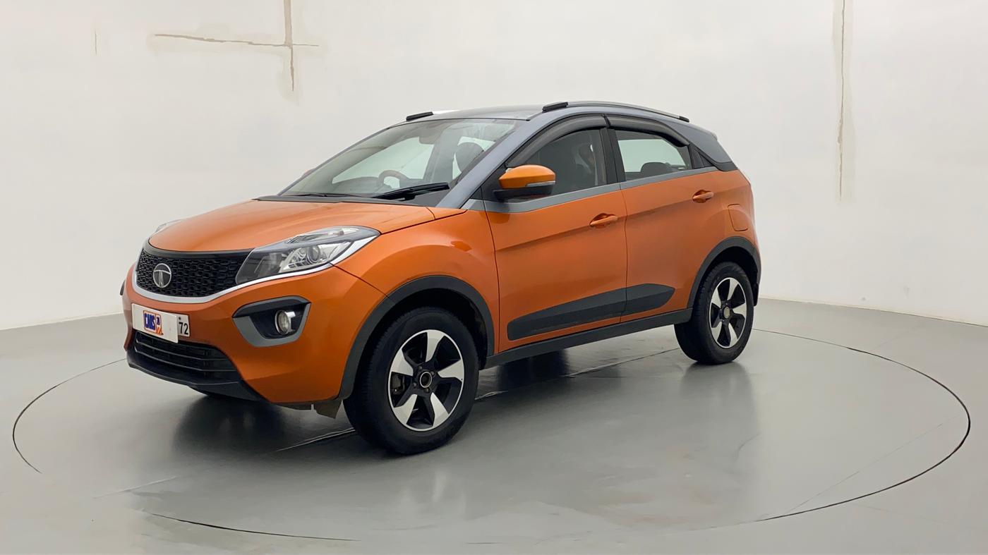 2018 Tata NEXON XZA PLUS PETROL DUAL TONE, Petrol, Automatic, 66,115 km, Left Front Diagonal