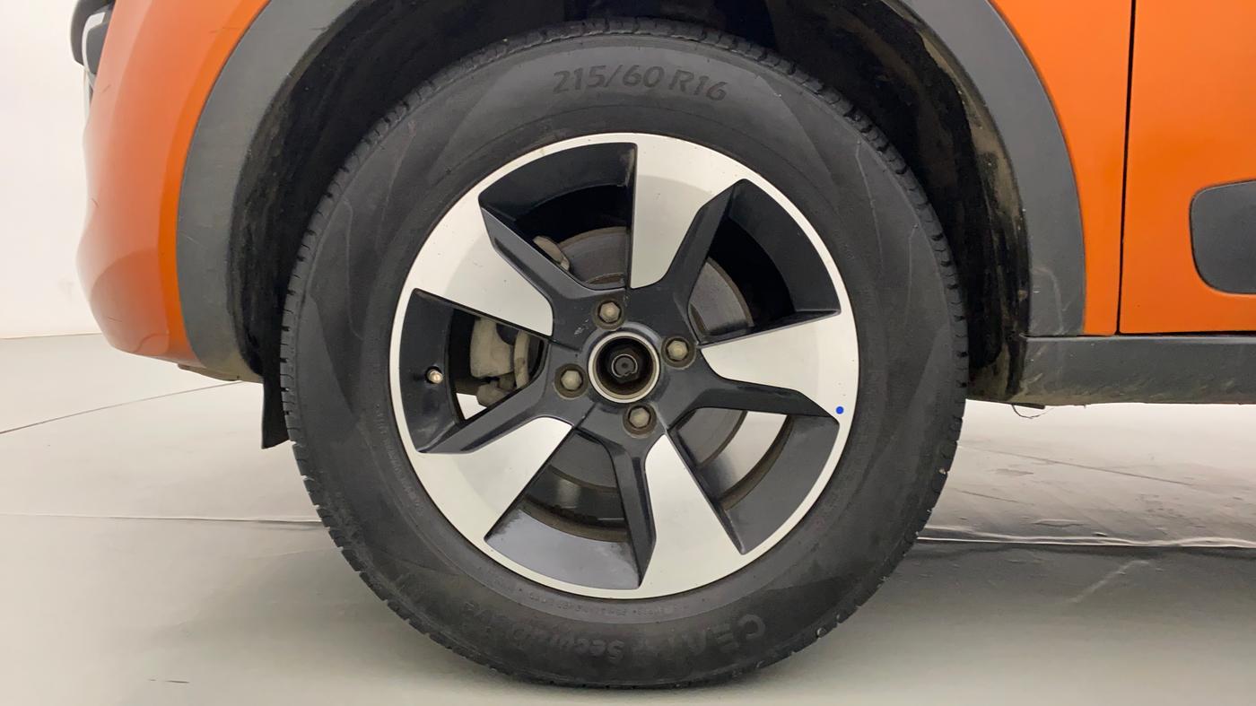 2018 Tata NEXON XZA PLUS PETROL DUAL TONE, Petrol, Automatic, 66,115 km, Left Front Wheel