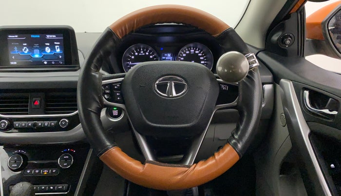 2018 Tata NEXON XZA PLUS PETROL DUAL TONE, Petrol, Automatic, 66,115 km, Steering Wheel Close Up