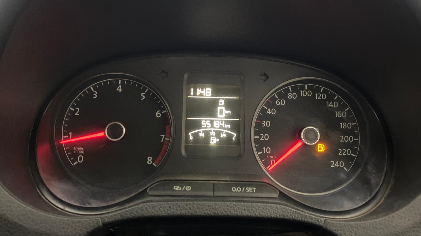 2017 Volkswagen Polo HIGHLINE1.2L, Petrol, Manual, 55,148 km, Odometer Image