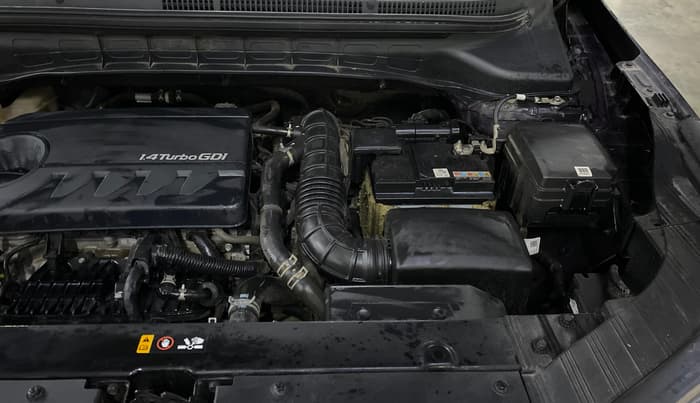 2022 KIA CARENS LUXURY PLUS 1.4 PETROL 7 STR, Petrol, Manual, 42,324 km, Engine View - Left