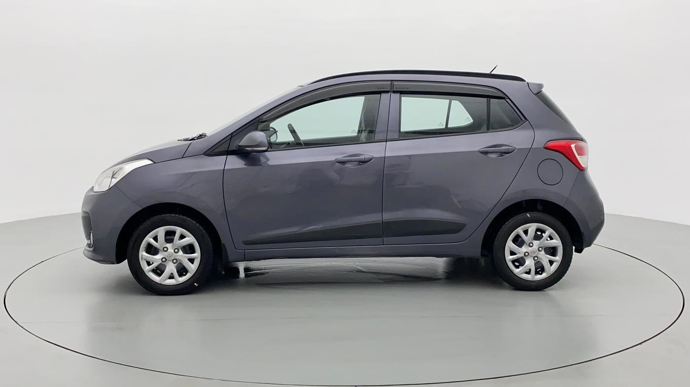 2017 Hyundai Grand i10 Sportz(O) 1.2 MT, Petrol, Manual, 63,901 km, Left Side