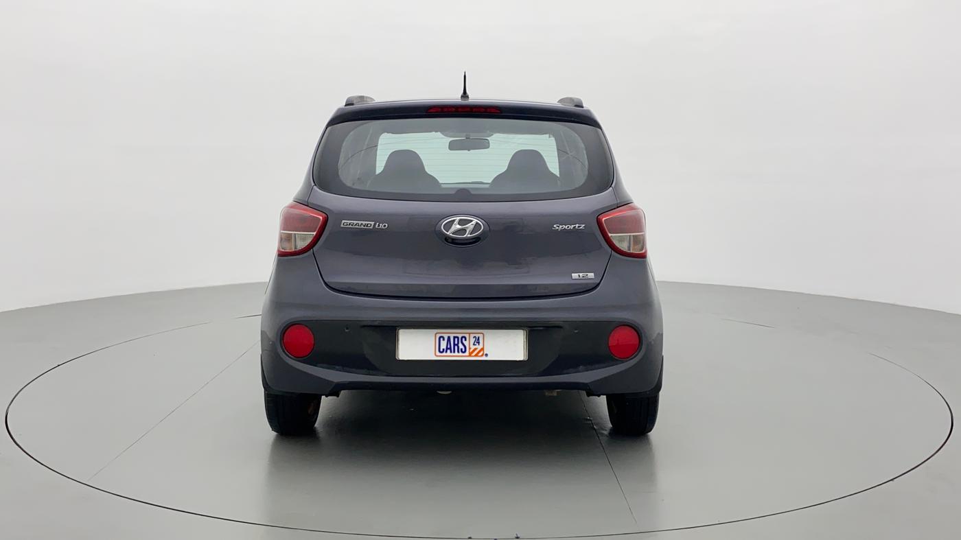 2017 Hyundai Grand i10 Sportz(O) 1.2 MT, Petrol, Manual, 63,901 km, Back/Rear
